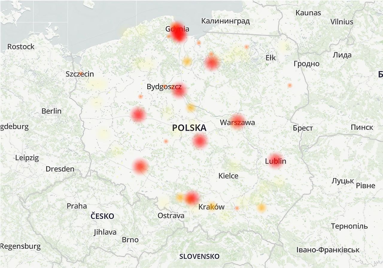 Downdetector - aplikacja, która poinformuje o awarii większości usług