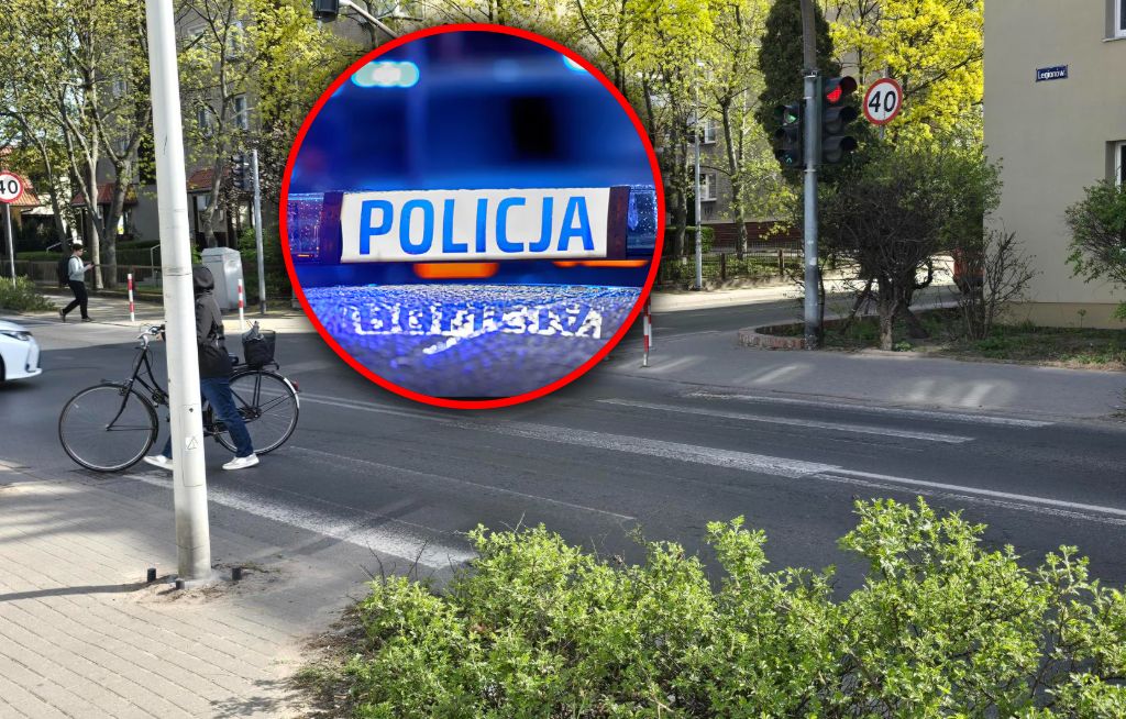 Niebezpieczny incydent w Toruniu. Zobaczył ciemny samochód, poczuł ból