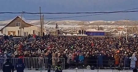 W Rosji skazano aktywistę. Tłumy wyszły protestować