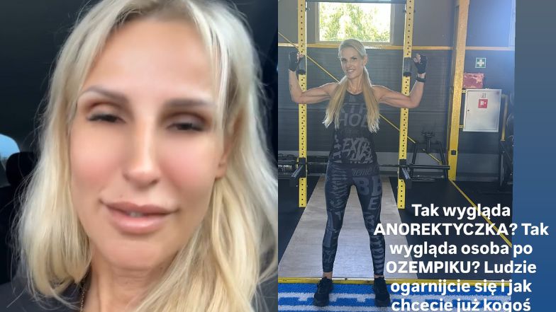 Obudzona Tajner reaguje na komentarze, że brała Ozempic