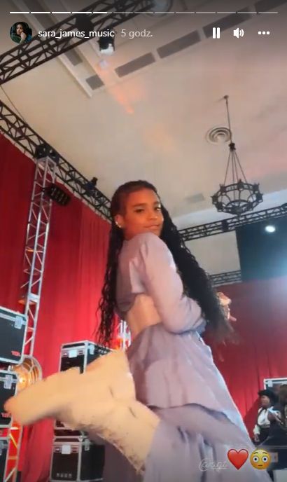 Sara James pokazuje kulisy finałowego odcinka "America's Got Talent"