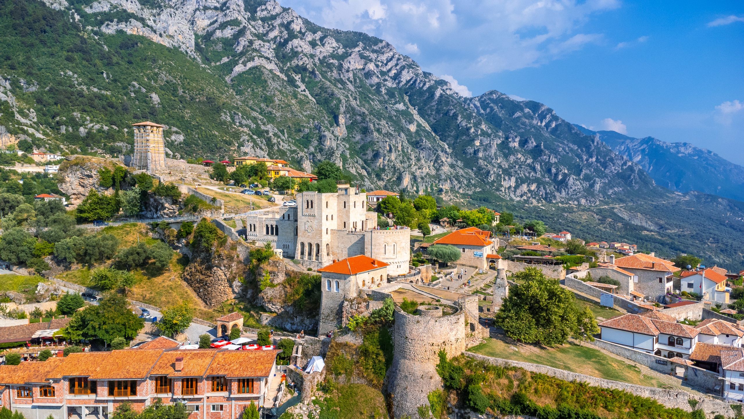 Kruja z lotu ptaka
