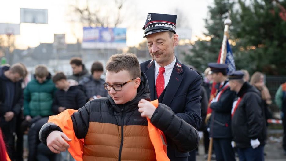Pasowanie uczniów Technikum Kolejowego w Żarach