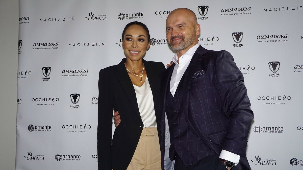 Otwarcie atelier OCCHIELLOFot. TRICOLORS/EAST NEWS   WARSZAWA. 07.10.2019   Otwarcie atelier OCCHIELLO   n/z: MENSAH OMENA BRZOSKA RAFALTRICOLORS