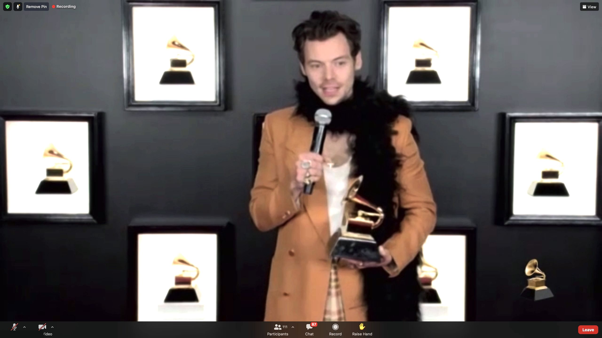 Grammy 2021. Harry Styles