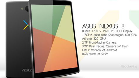 Nexus 8, Xperia Z Ultra w wersji Wi-Fi i druga młodość iPhone'a 4 1