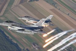 Pokaz siły NATO w Polsce. Amerykańskie F-22 Raptor i polskie F-16 w akcji