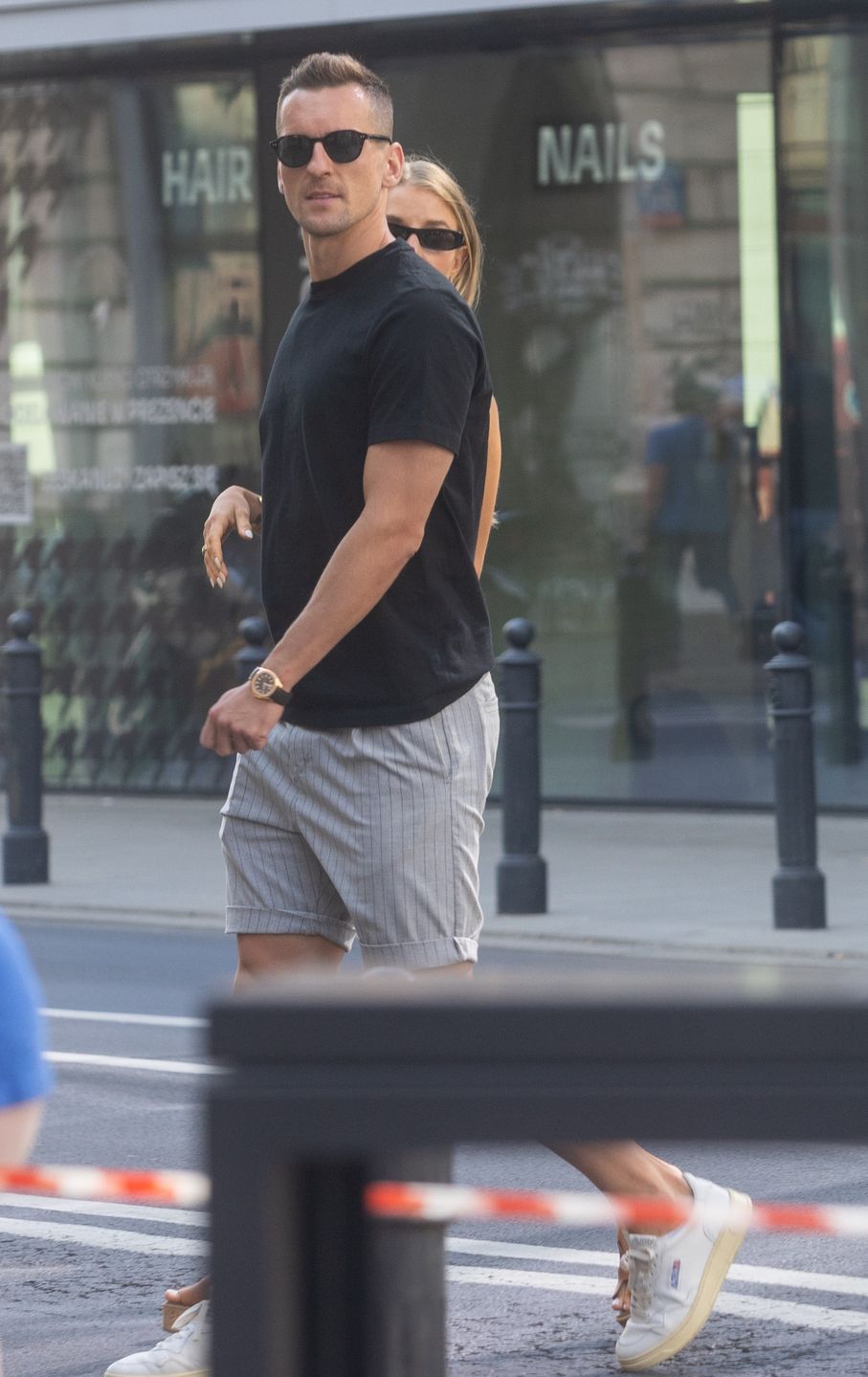 Arkadiusz Milik i Agata Sieramska