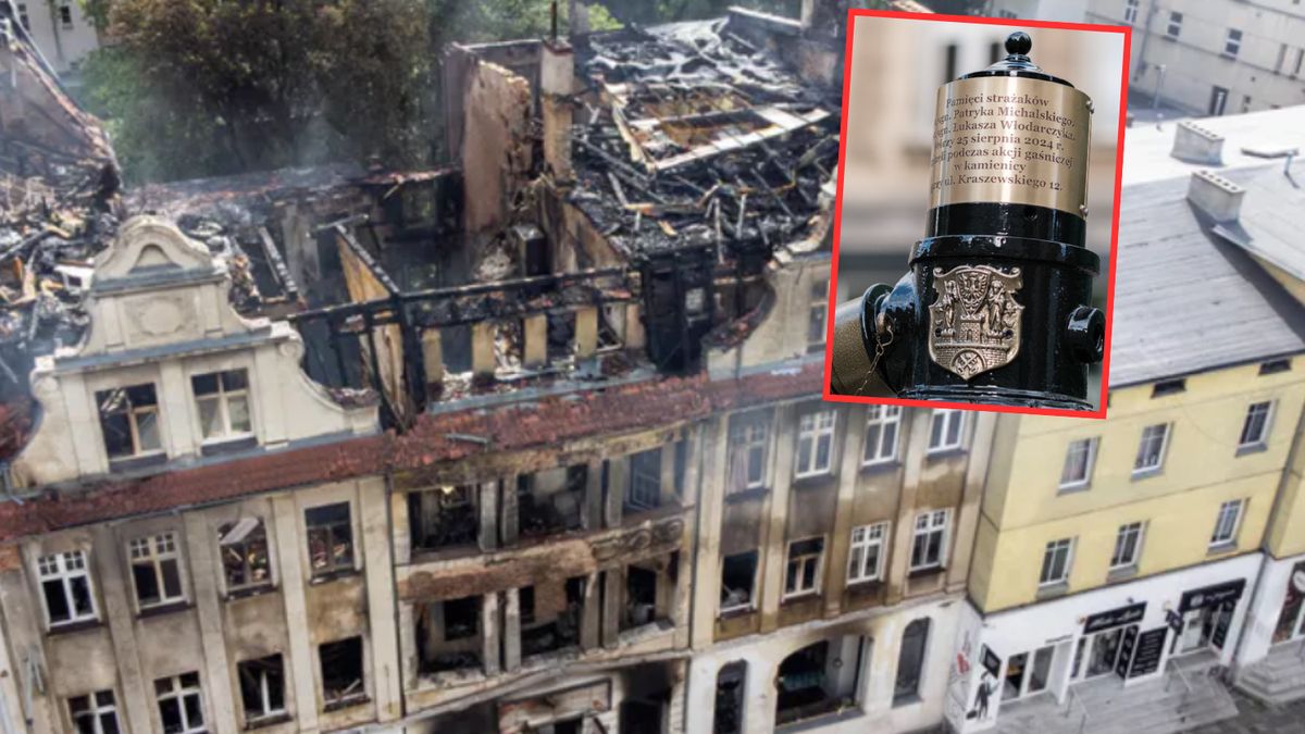 Na poznańskich Jeżycach pojawiła się tablica upamiętniająca zmarłych strażaków 