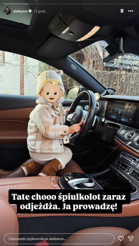 Aleksander Baron relacjonuje czas z synem