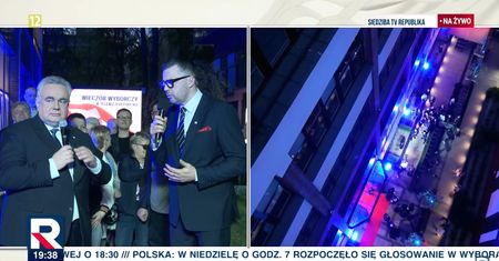 Nie popisali się z transmisją na żywo. Widzowie nie mieli tego słyszeć
