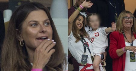 Tak roześmiana Anna Lewandowska kibicowała Robertowi! Obok były córki i teściowa (ZDJĘCIA)
