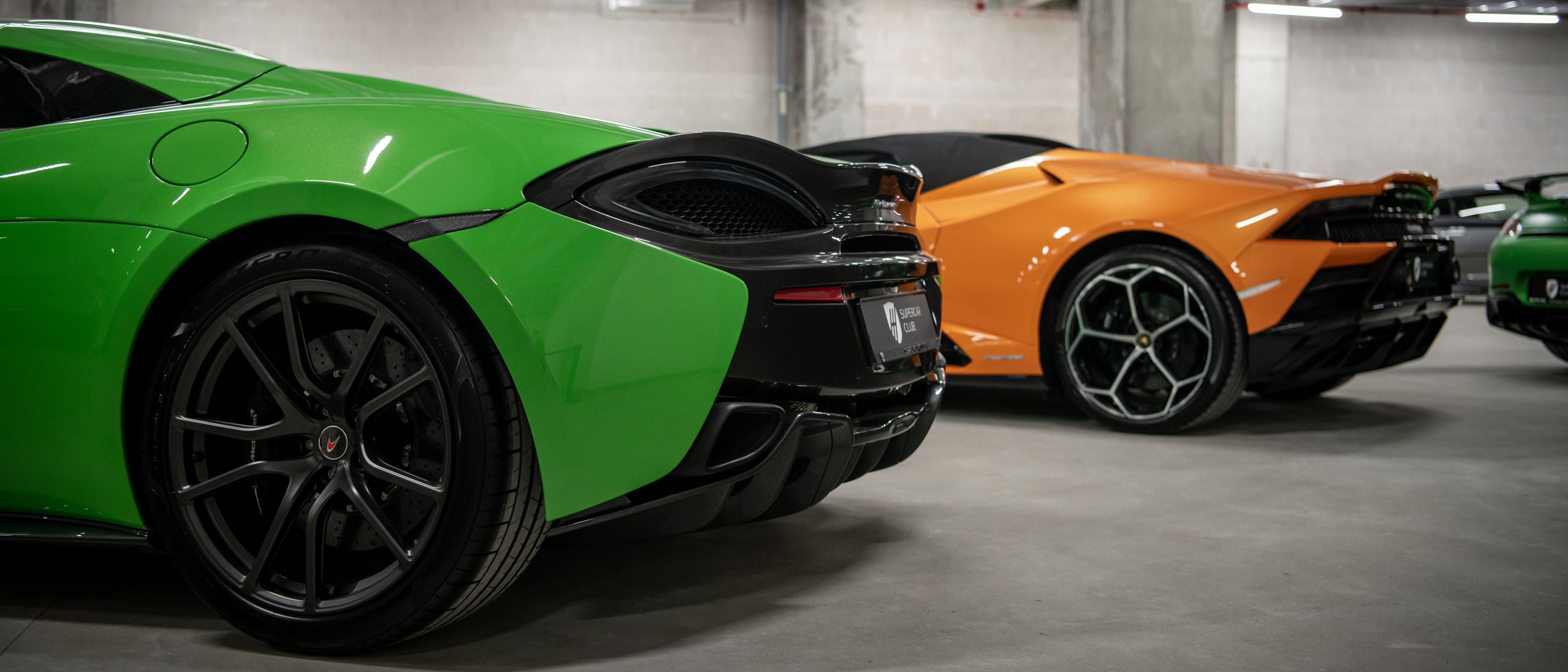 McLaren 570S i Lamborghini Huracan EVO Spyder