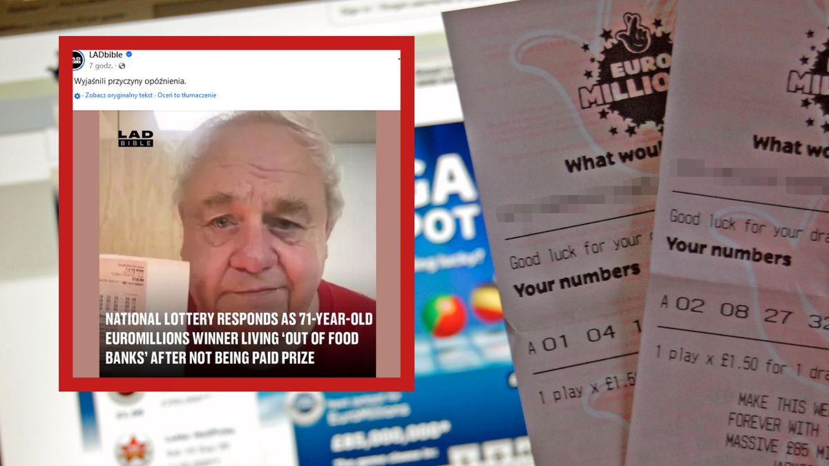 71-latkowi nie wypłacono wygranej w ciągu zapowiadanych 10dni