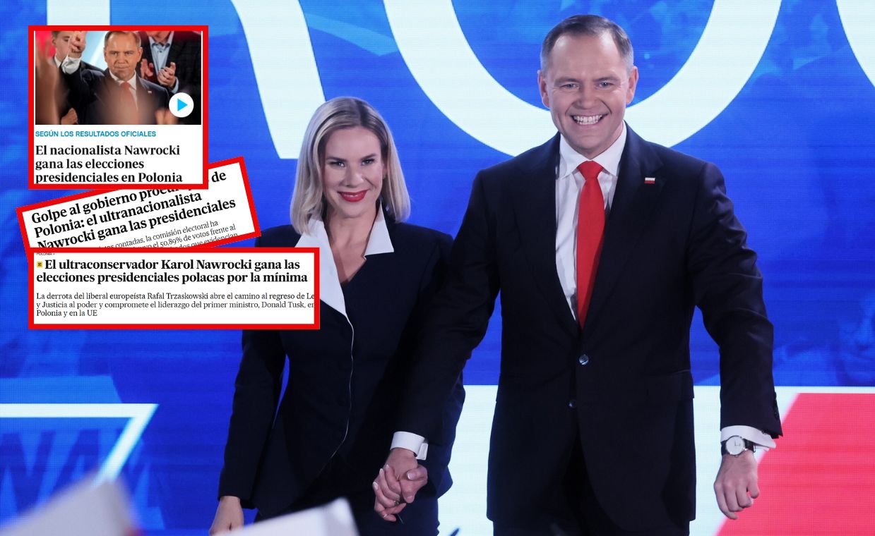 Hiszpańskie media o wygranej Nawrockiego. "Cios dla rządu"