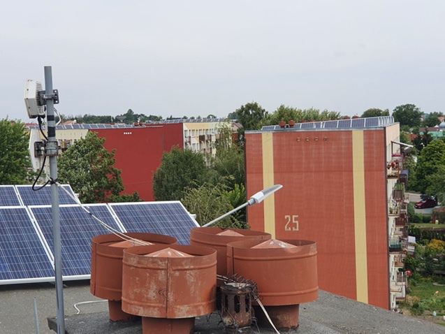 Fotowoltaika przy ul. Poświętnej