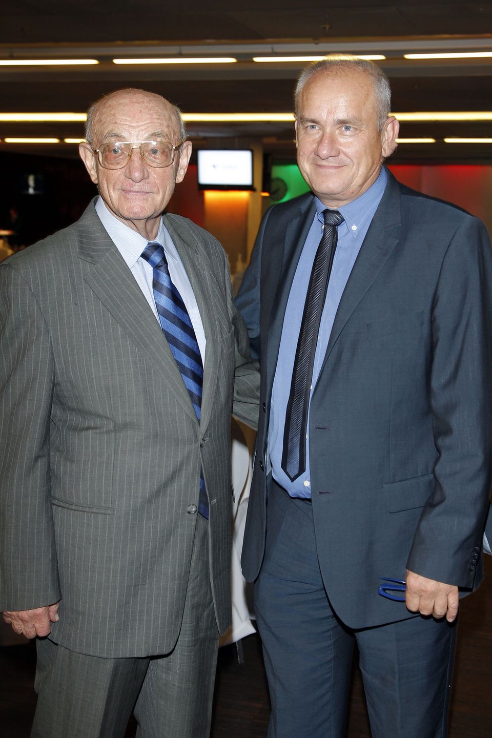 Tadeusz Olszański i Michał Olszański