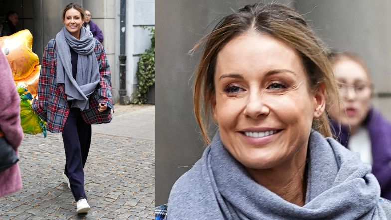 Małgorzata Rozenek przed "Dzień Dobry TVN"