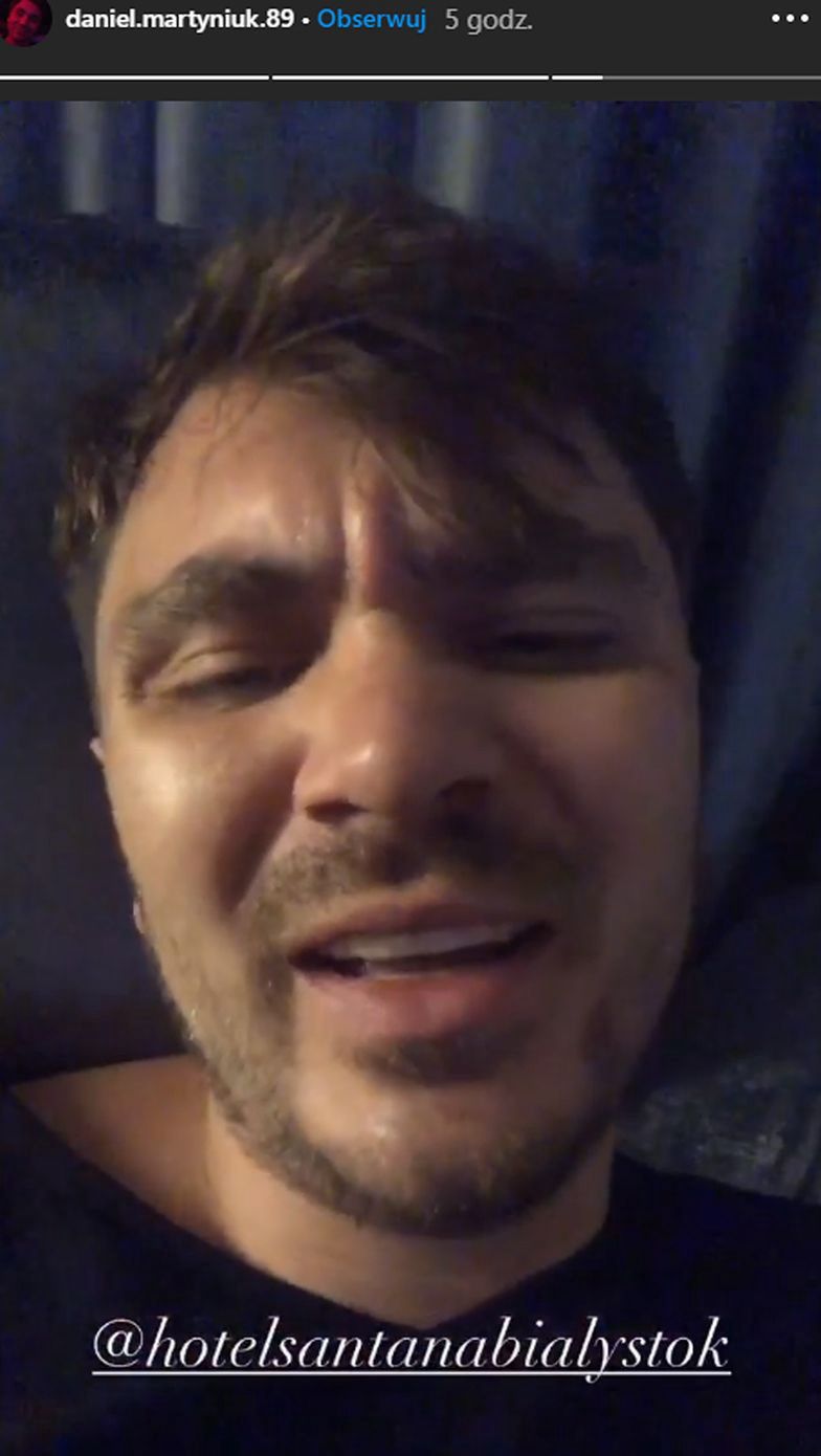Daniel Martyniuk tłumaczy się z oczerniania hotelu, w którym nigdy nie był