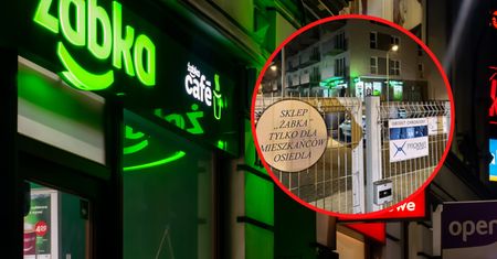 Ludzie się zagotowali. Spójrzcie na napis przed wejściem do Żabki