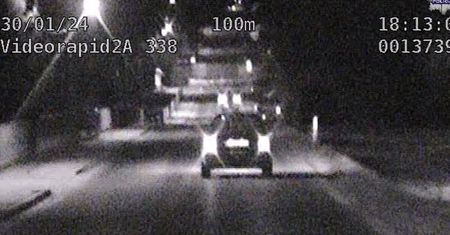 Pędził 131 km/h w terenie zabudowanym. Policjanci nie mieli litości dla kierującego Audi