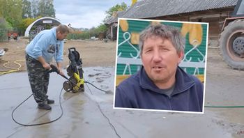 Zobaczyli stan podwórka Andrzeja z Plutycz. ‘Zapomniałem, że tam był beton"