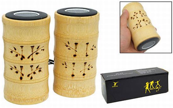 Bambusowe głośniki