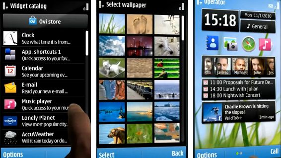 Symbian ^3 - interfejs na wideo! 1