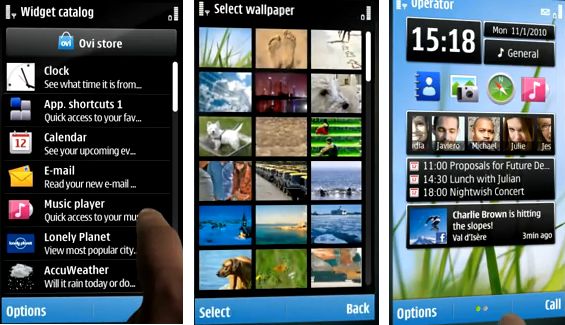 Symbian ^3 - interfejs na wideo!