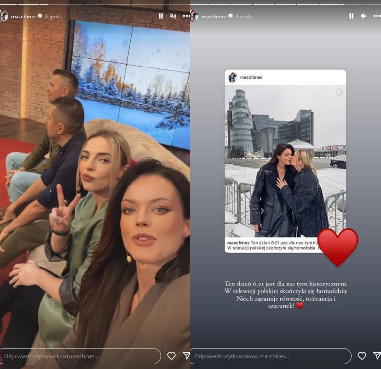 Agnieszka Skrzeczkowska i Karolina Brzuszczyńśka w "Pytaniu na śniadanie"
