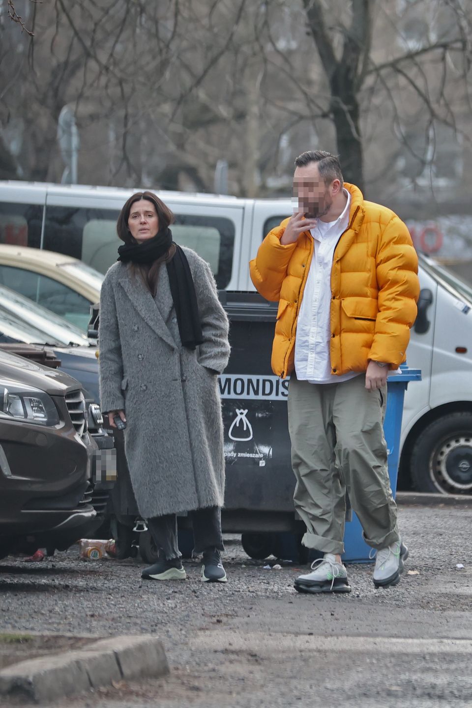 Agnieszka Grochowska z tajemniczym mężczyzną