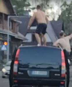 Wieczór kawalerski w Zakopanem. Przejażdżka na dachu busa