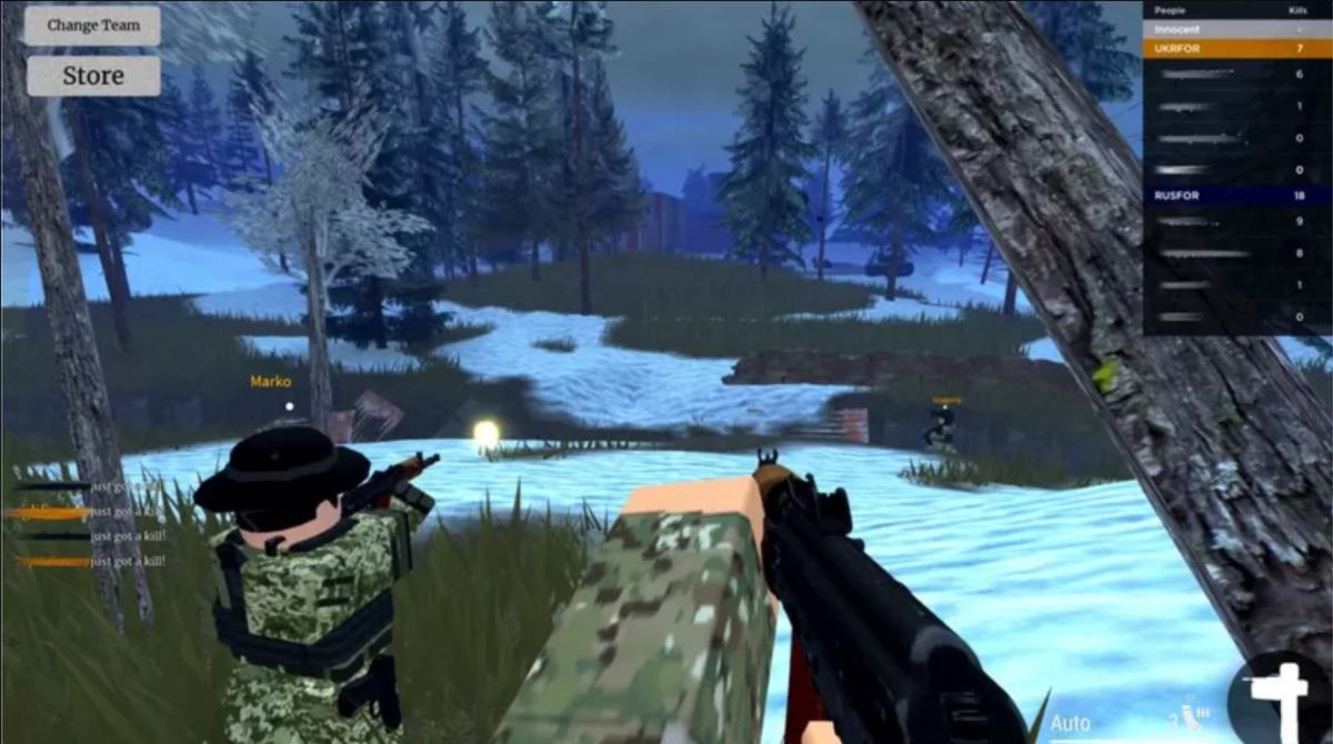 Screen z gry "Battle of Larkiv"