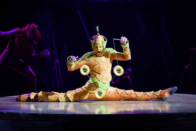 Cirque du Soleil OVO Dress Rehearsal - PhotocallLONDON, ENGLAND - JANUARY 09: Diabolo during the Cirque du Soleil OVO dress rehearsal at Royal Albert Hall on January 9, 2018 in London, England. (Photo by Joe Maher/WireImage)Joe Maher