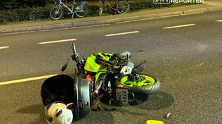 Warszawa: Zderzenie rowerzystki z motocyklistką. Kobiety w szpitalach