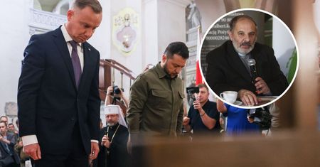 "Powinni przeprosić". Duchowny w ostrych słowach o Dudzie i Zełenskim