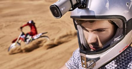 LG Action Cam LTE: sportowa kamera zrobi streaming z wyprawy i przypilnuje domu