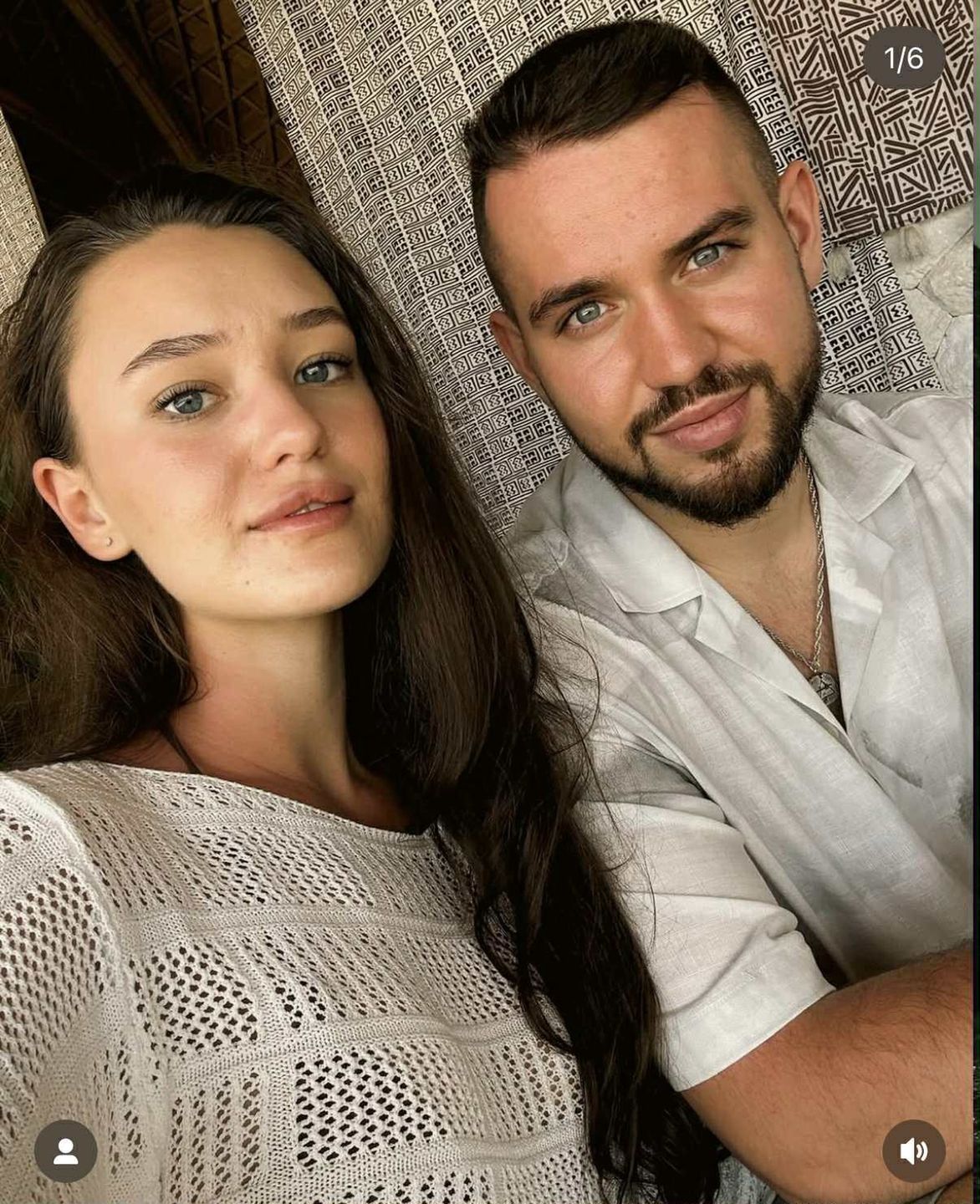 Mateusz Raduszewski z ukochaną