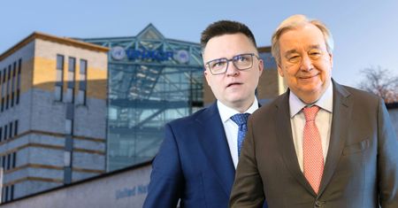 "To nie była rozmowa o pracę". Hołownia spotkał się z Guterresem