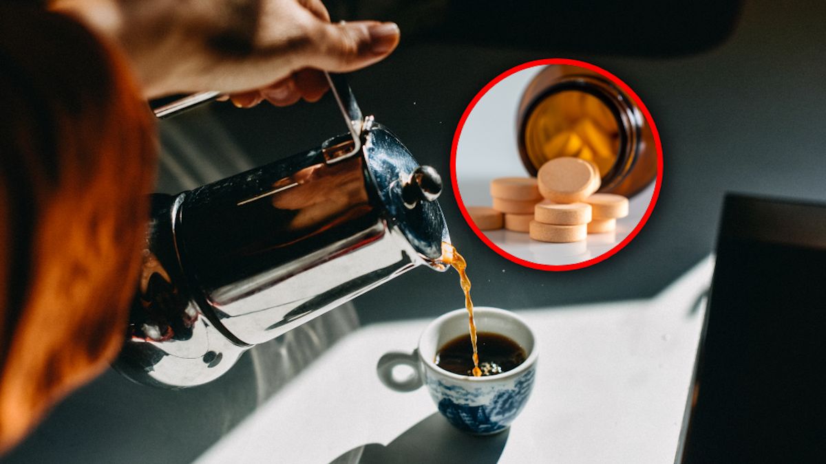 Po zażyciu witaminy C musisz odczekać, zanim napijesz się kawy