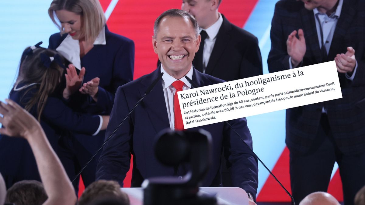 Francuskie media o Karolu Nawrockim