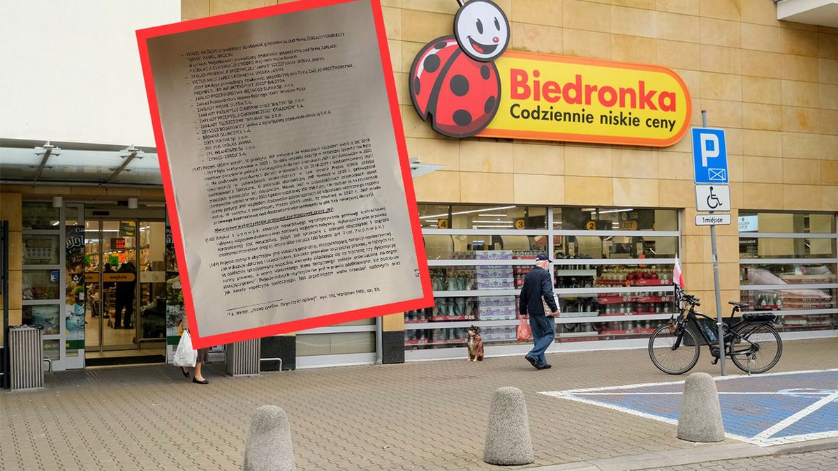 Biedronka dostała karę wynoszącą ponad 720 mln zł.