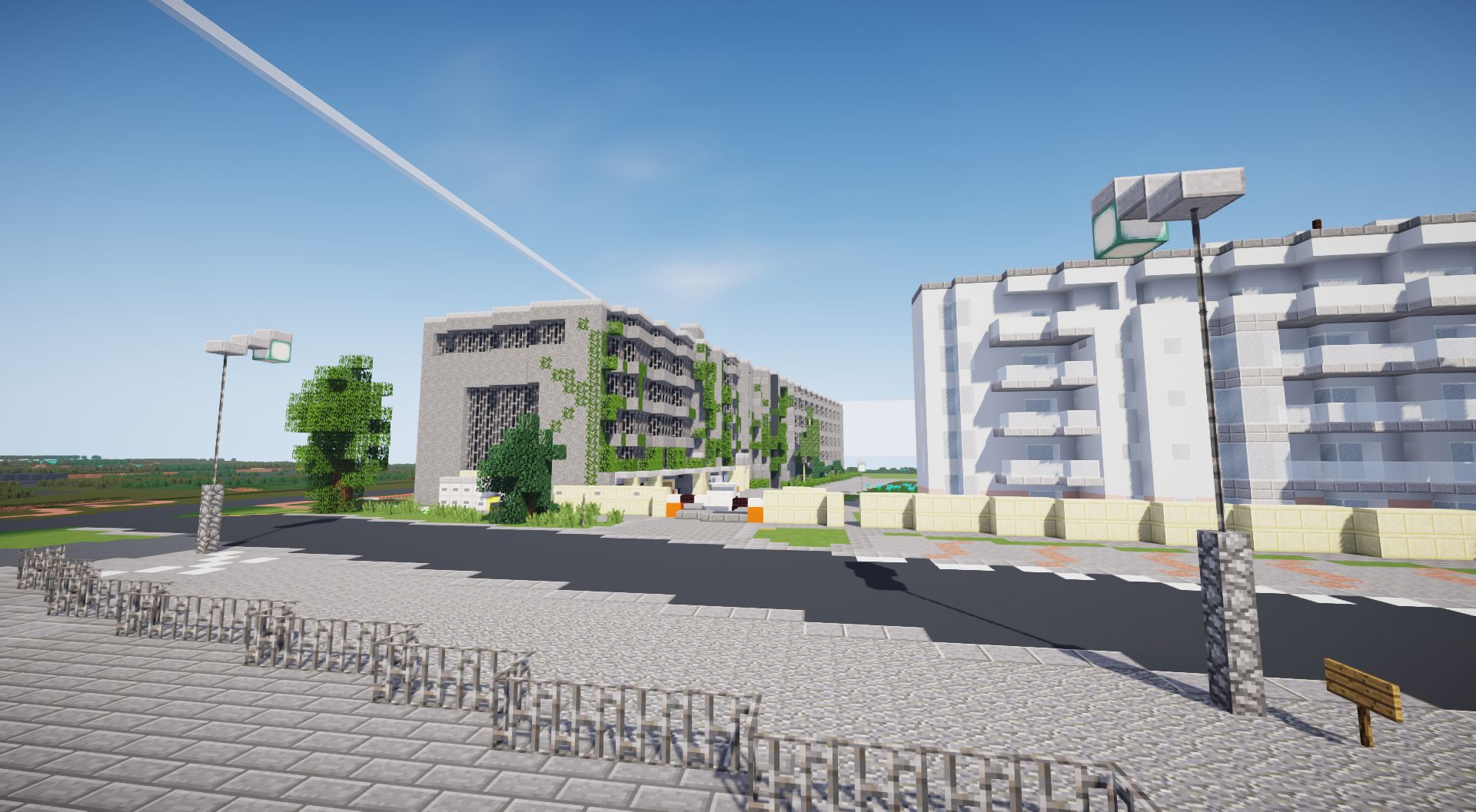 Warszawska Wola w Minecrafcie