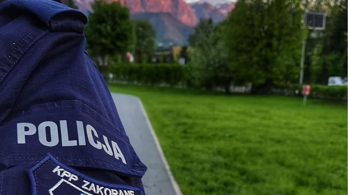 Tatrzańscy policjanci zatrzymali na Krupówkach pijanego i agresywnego mężczyznę