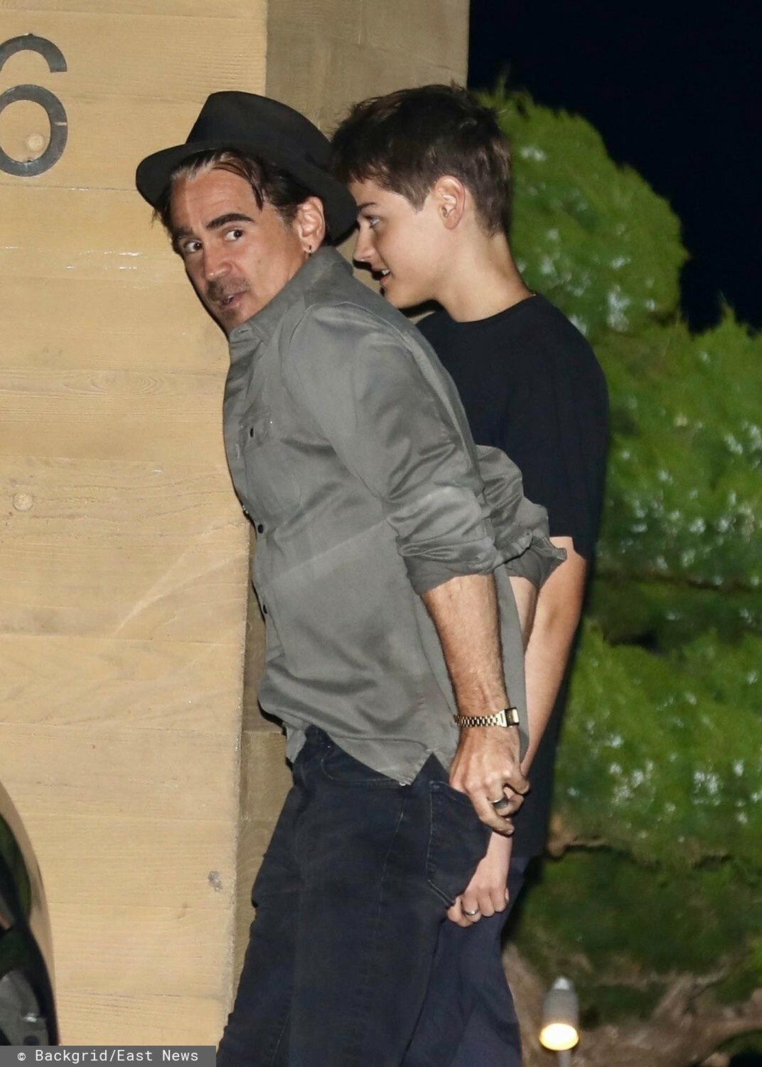 Colin Farrell z synem na spacerze po Malibu