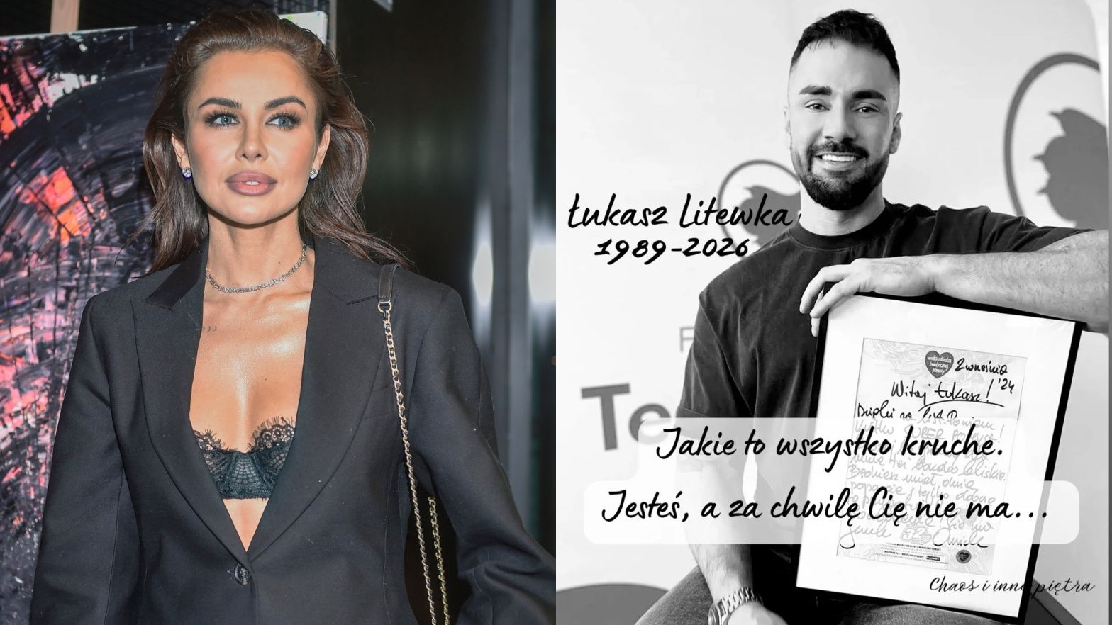 Gwiazdy wspominają Łukasza Litewkę