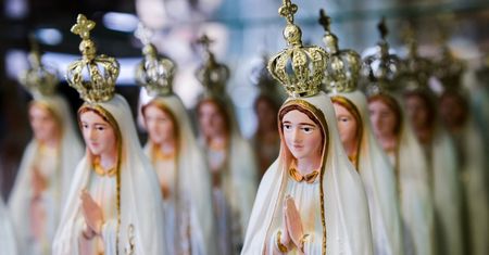 Jedyne takie miejsce. Matka Boska jest tu nawet na chusteczkach i obcinaczach do paznokci