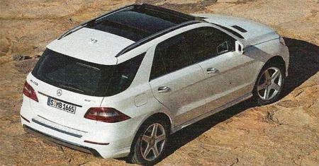 Nieoficjalne zdjęcia nowego Mercedesa ML