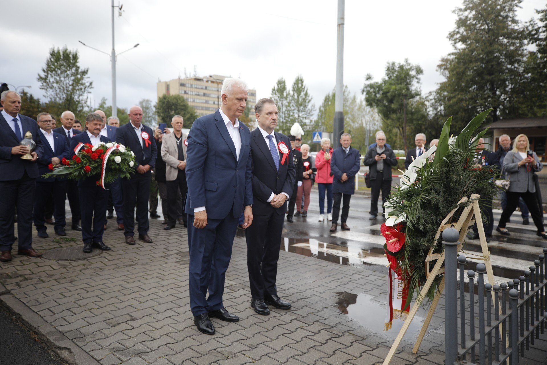 W Dąbrowie Górniczej odbyły się obchody 45. rocznicy podpisania Porozumienia Katowickiego