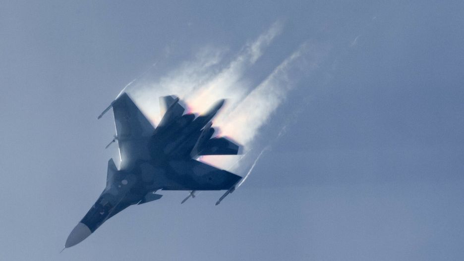 Rosja ma coraz większe problemy z bronią; na zdjęciu Su-34